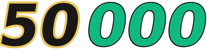 50000 logo